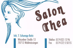 Visitenkarte-Salon-Thea